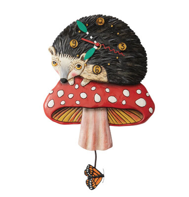 CLOCK HANK THE HEDGEHOG