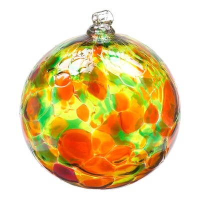 3&quot; CALICO BALL - AUTUMN LEAVES