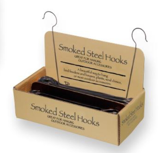 15" HOOK - SMOKED STEEL