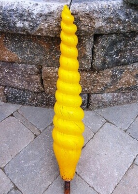 CORKSCREW - GARDEN GLASS SCULPTURE