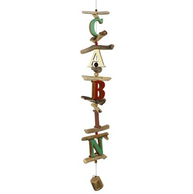 &quot;CABIN&quot; WOOD BELL