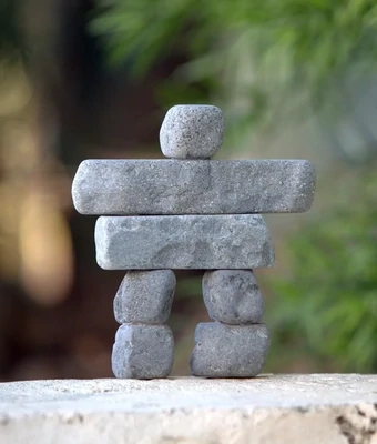 7&quot; Inukshuk