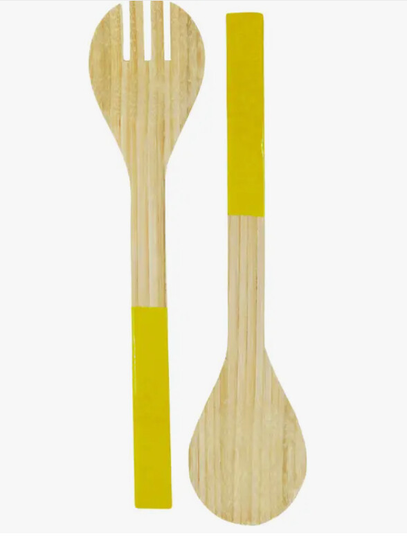 CITRINE BAMBOO SERVING SET