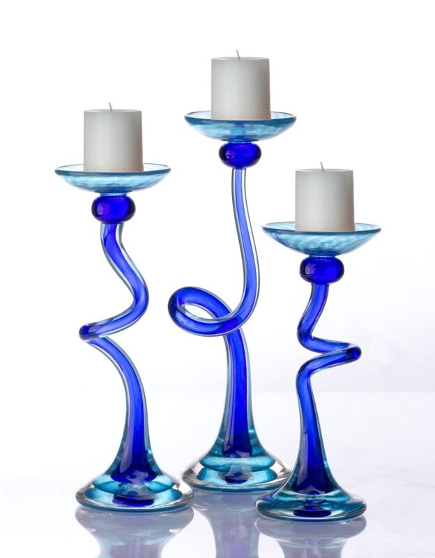 CURVED CANDLEHOLDER - MEDIUM (12" TALL)