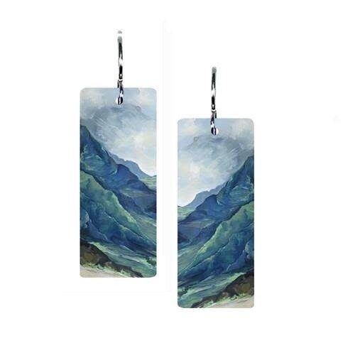 MAUI EARRING - Medium Rectangle 1 3/4&quot;