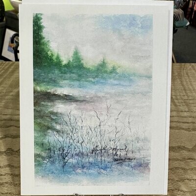 SET OF 8 NOTECARDS - WATERCOLOR