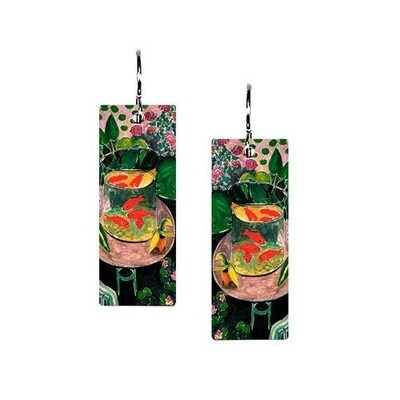MATISSE FISHBOWL - Medium Rectangle Earring