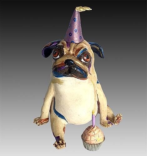 PARTY PUGLETTE - LIMITED EDITION SCULPTURE
