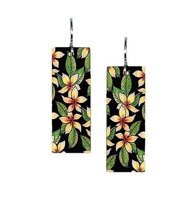 PLUMERIA - Med Rectangle Earring