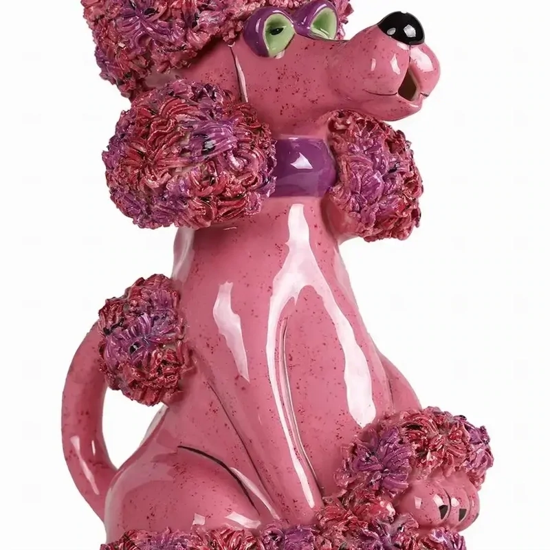 PINK POODLE TEAPOT