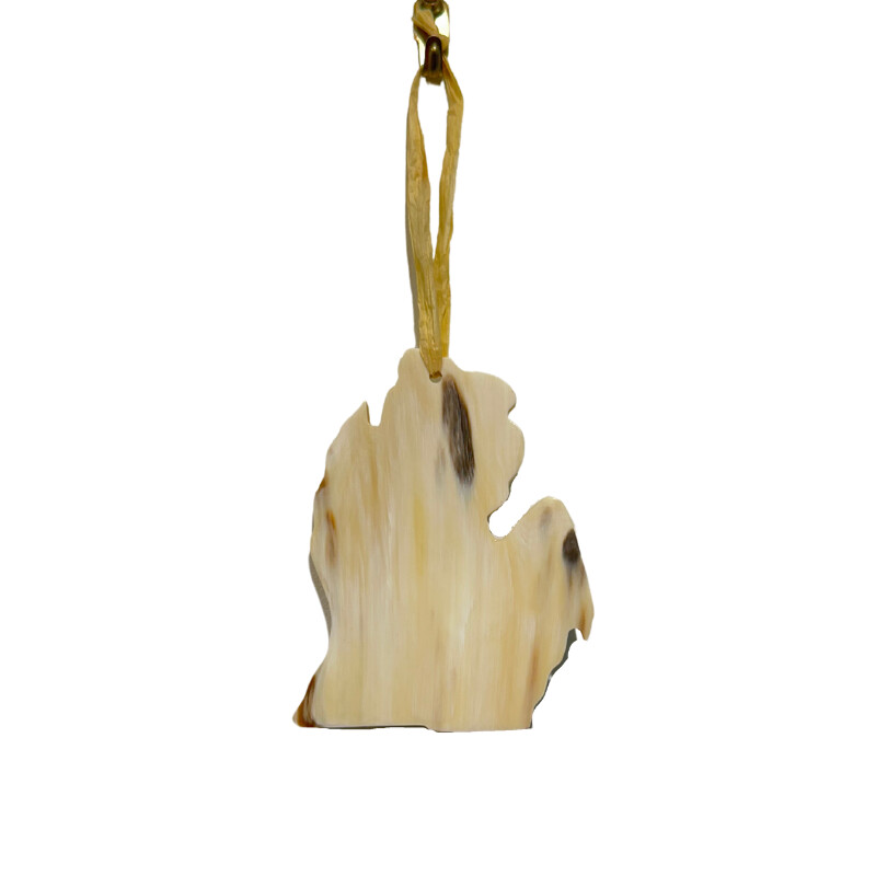 COW HORN ORNAMENT, MICHIGAN