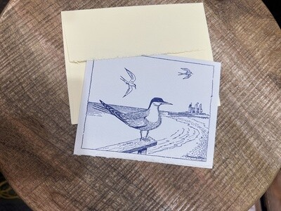 Letterpress Notecard COMMON TRUSS