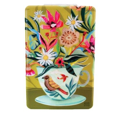 COMPACT MIRROR CUP OF TEA
