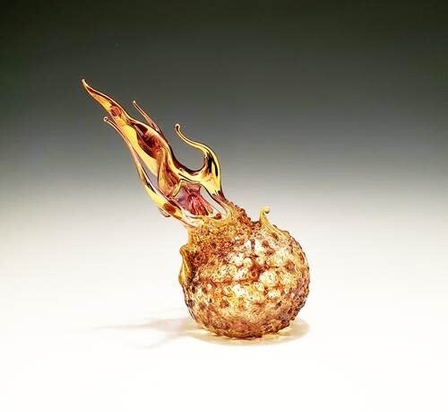 Fire Ball Votive -Golden Sun