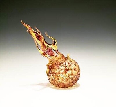 Fire Ball Votive -Golden Sun
