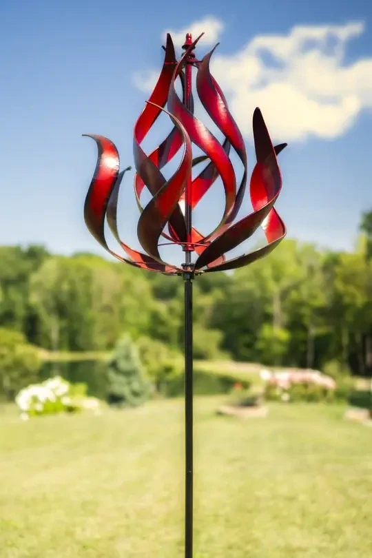 FLAME WIND SPINNER - RED