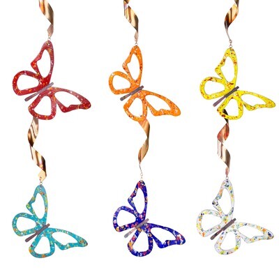 COPPER WISPY BUTTERFLY SPINNER - LARGE