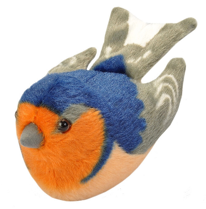 Audubon II Barn Swallow Stuffed Animal with Sound 5.5"