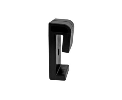 ART POT HOOK - BLACK PVC