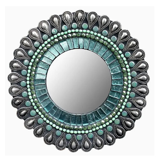 7&quot; MOSAIC MIRROR