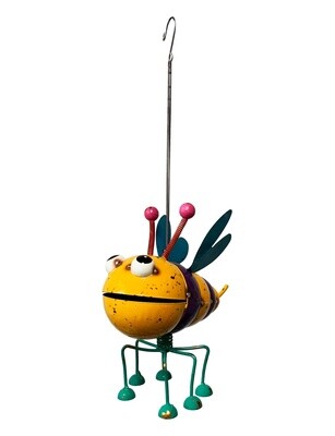 7x6x13 Bouncing Bumble Bee Statue