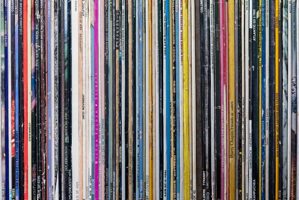 ALBUM SPINE ART