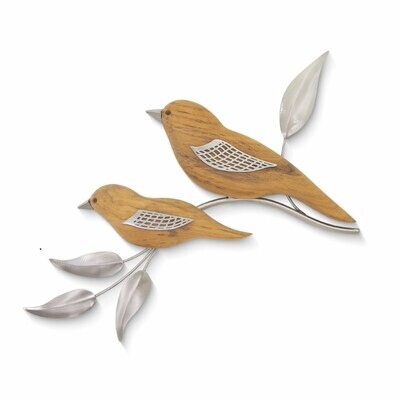 MM910 TEAK SONGBIRDS MOMMA AND BABY SS