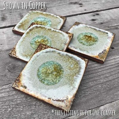 COASTER W/GLASS