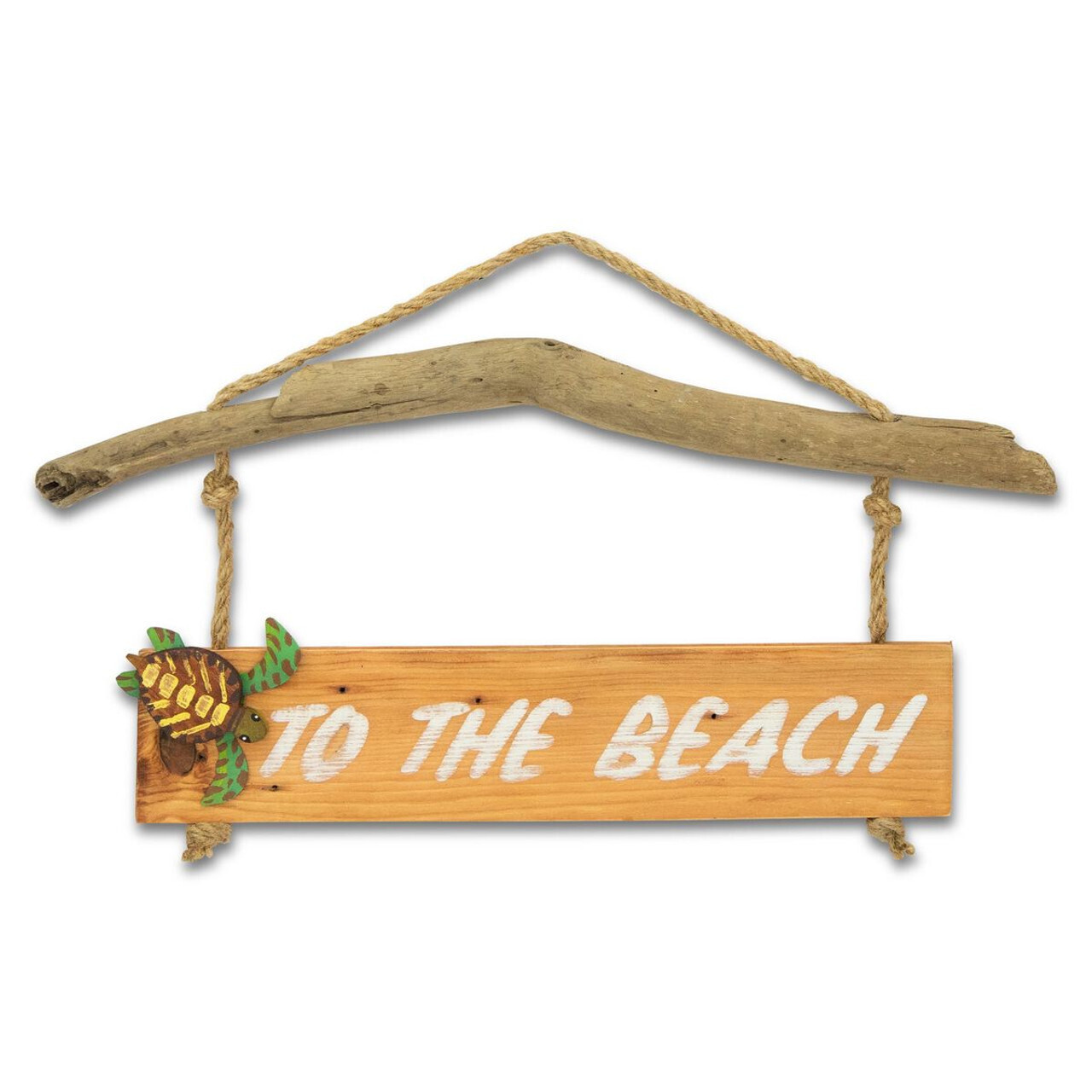 C488 DRIFTWOOD TURTLE BEACH SIGN