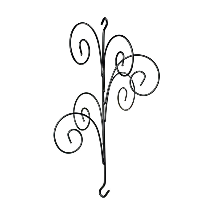 6 HOOK HANGER - BLACK