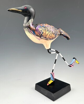FLIGHT OF FANCY - LOONIE - BIRD SCULPTURE