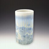 CRYSTALLINE GLAZED TUMBLER - SKY WHITE