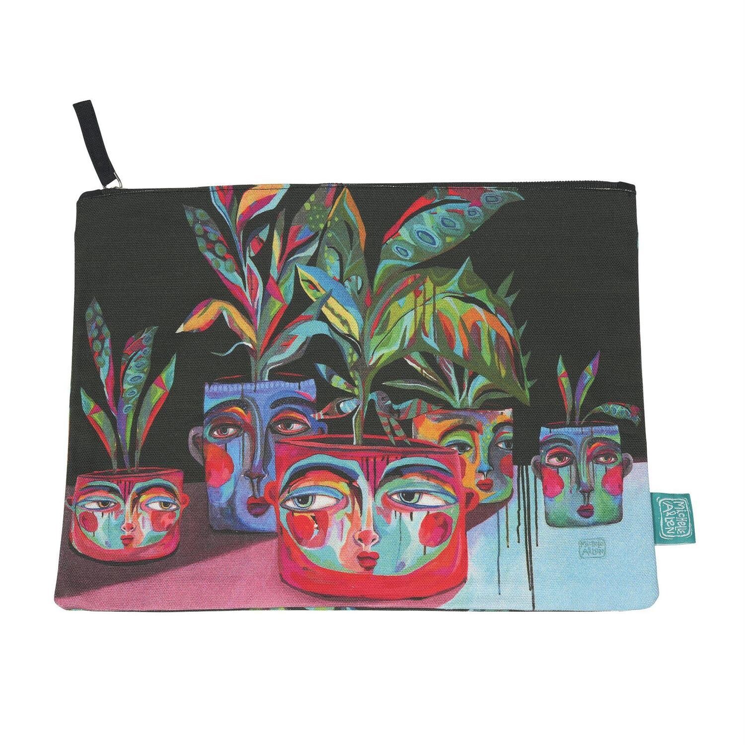 ZIP POUCH PLANT - GROW BOLDLY LARGE