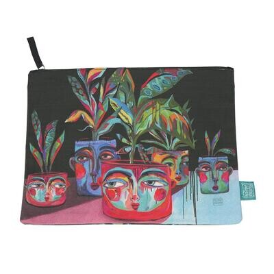 ZIP POUCH PLANT - GROW BOLDLY LARGE