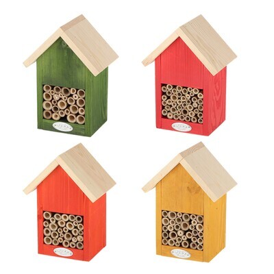 SHADES OF NATURE BEE HOUSE (GREEN, YELLOW, ORANGE, RED)