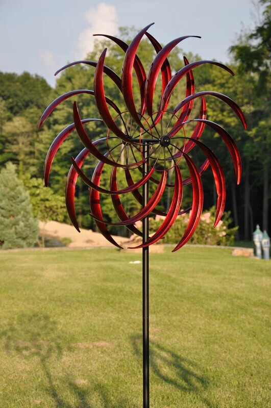 GRANDE WINDSWEPT WIND SPINNER  - RED