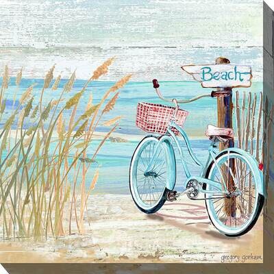 LAKESHORE - OUTDOOR CANVAS ART (24X24)