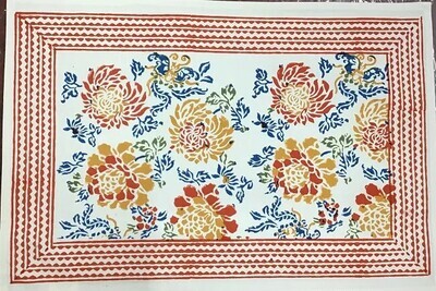 CANTON FLOWER TABLECLOTH 60X60