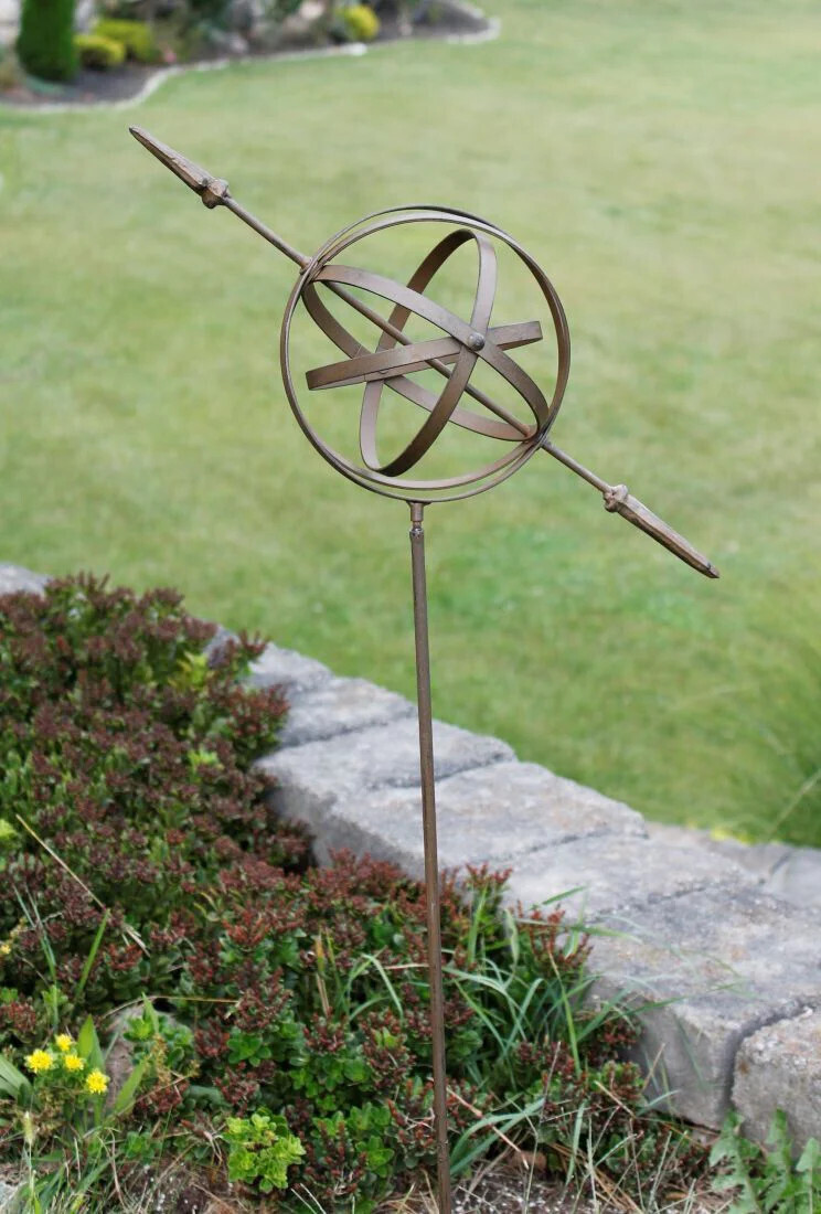 GARDEN STAKE ARMILLARY