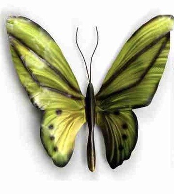 AUSSIE BIRDWING BUTTERFLY  LARGE METAL WALL SCULPTURE MM065