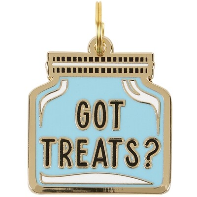 DOG COLLAR CHARM - GOT TREATS?