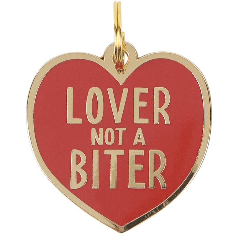 DOG COLLAR CHARM - NOT A BITER