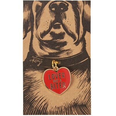 DOG COLLAR CHARM - NOT A BITER