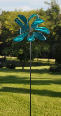 LUMINOUS MONTANA WIND SPINNER - TURQUOISE