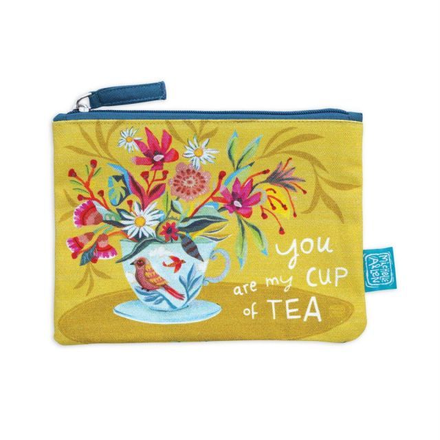ZIP POUCH CUP OF TEA MEDIUM