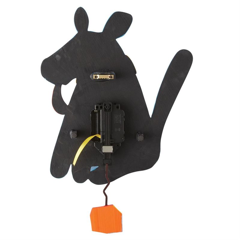 CLOCK - BLUE BUDDY DOG
