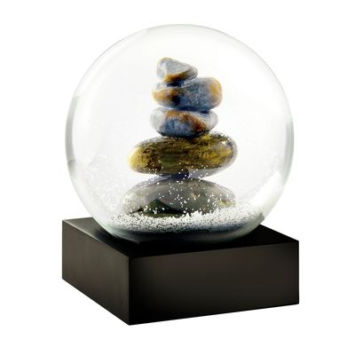 ROCK CAIRN SNOW GLOBE