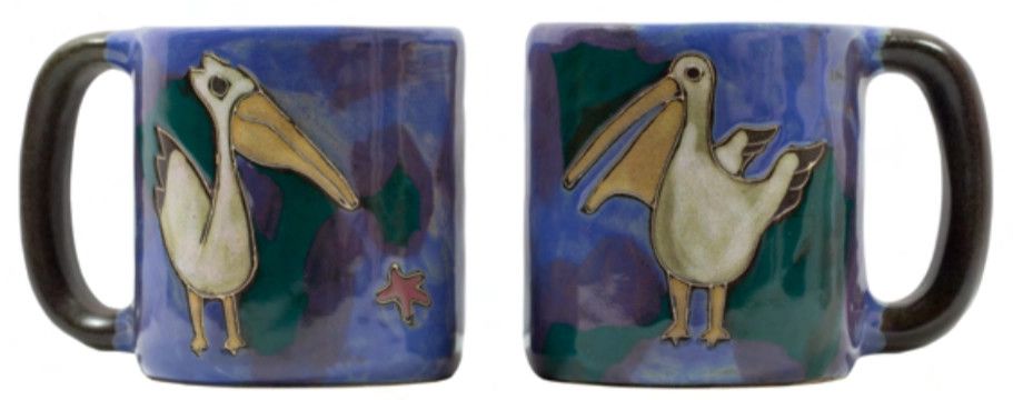 MARA STONEWARE PELICAN MUG