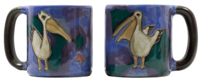 MARA STONEWARE PELICAN MUG