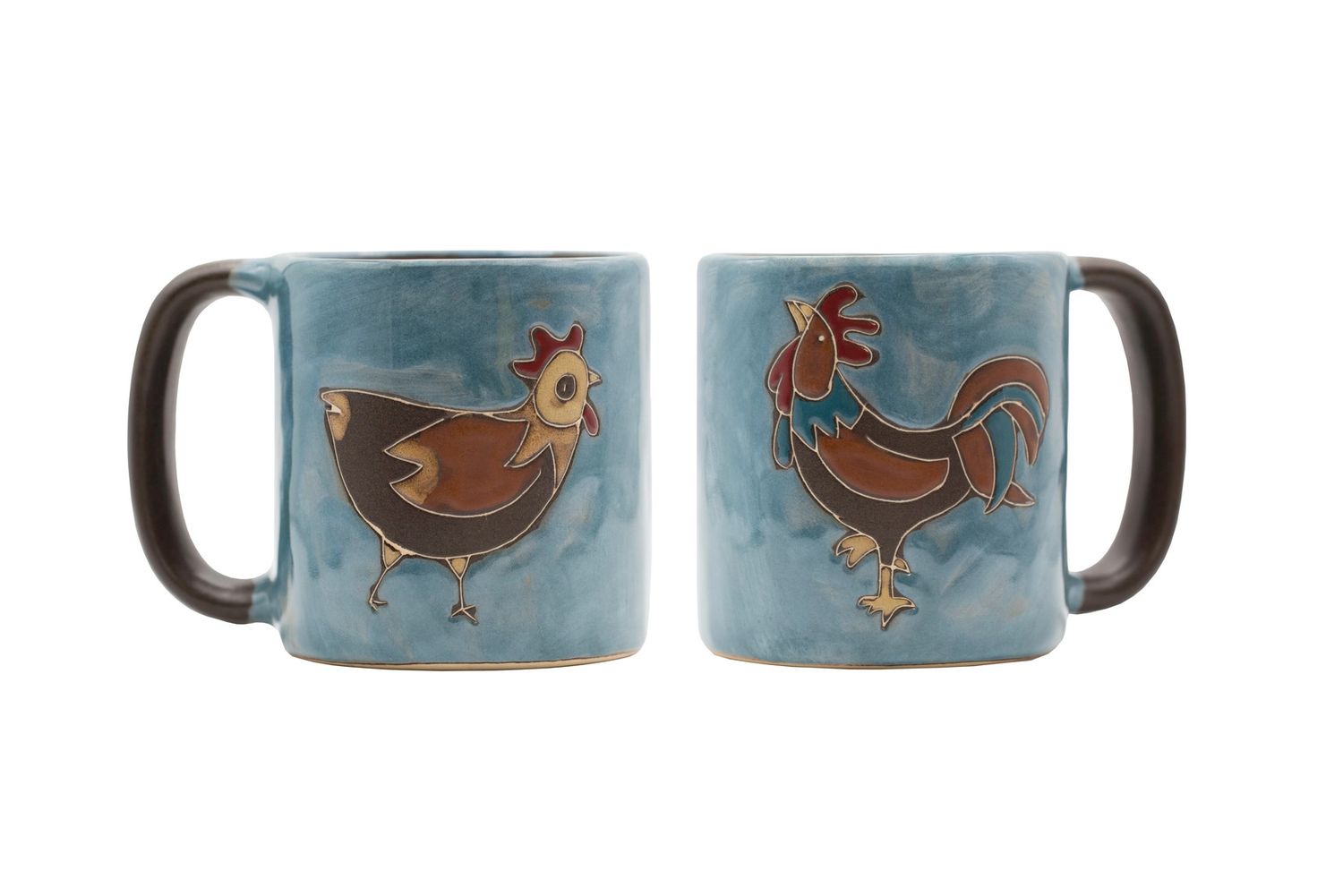 MARA STONEWARE CHICKEN / ROOSTER MUG
